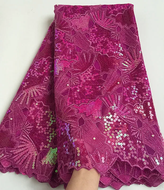 African french lace tulle fabric matching