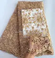 African french lace tulle fabric matching
