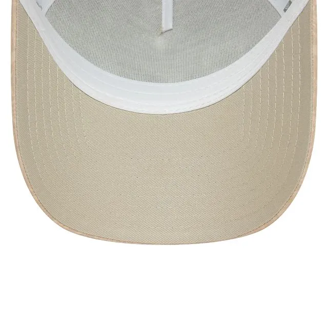 Alpine F1 Floral All-Over Print Light Beige 9FORTY A-Frame Trucker