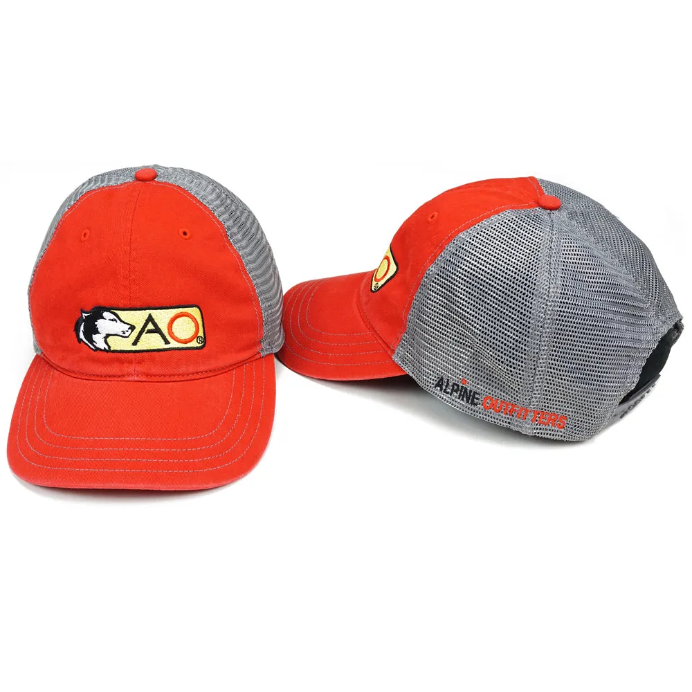 Alpine Outfitters Garment Washed Trucker Cap