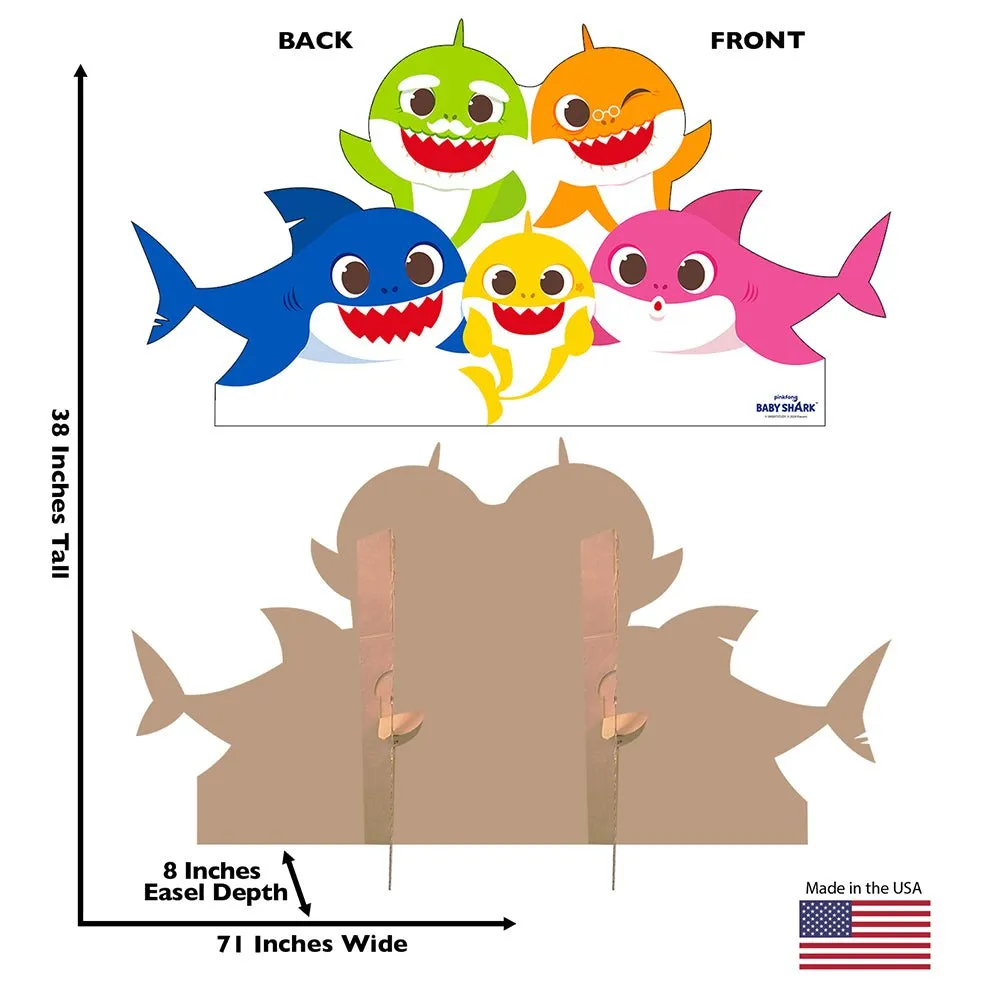 Baby Shark Group Standee