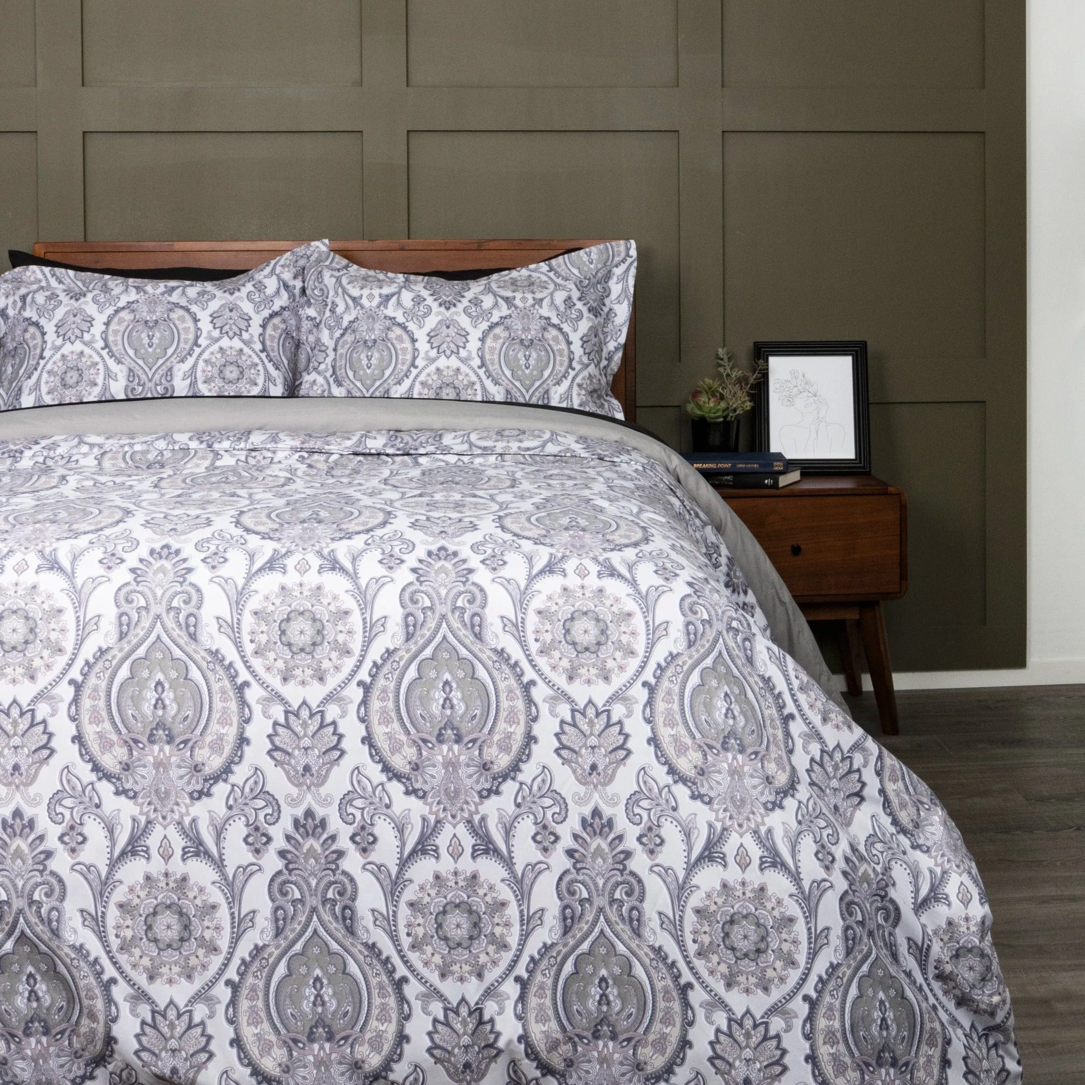 Boho Paisley Duvet Cover Set