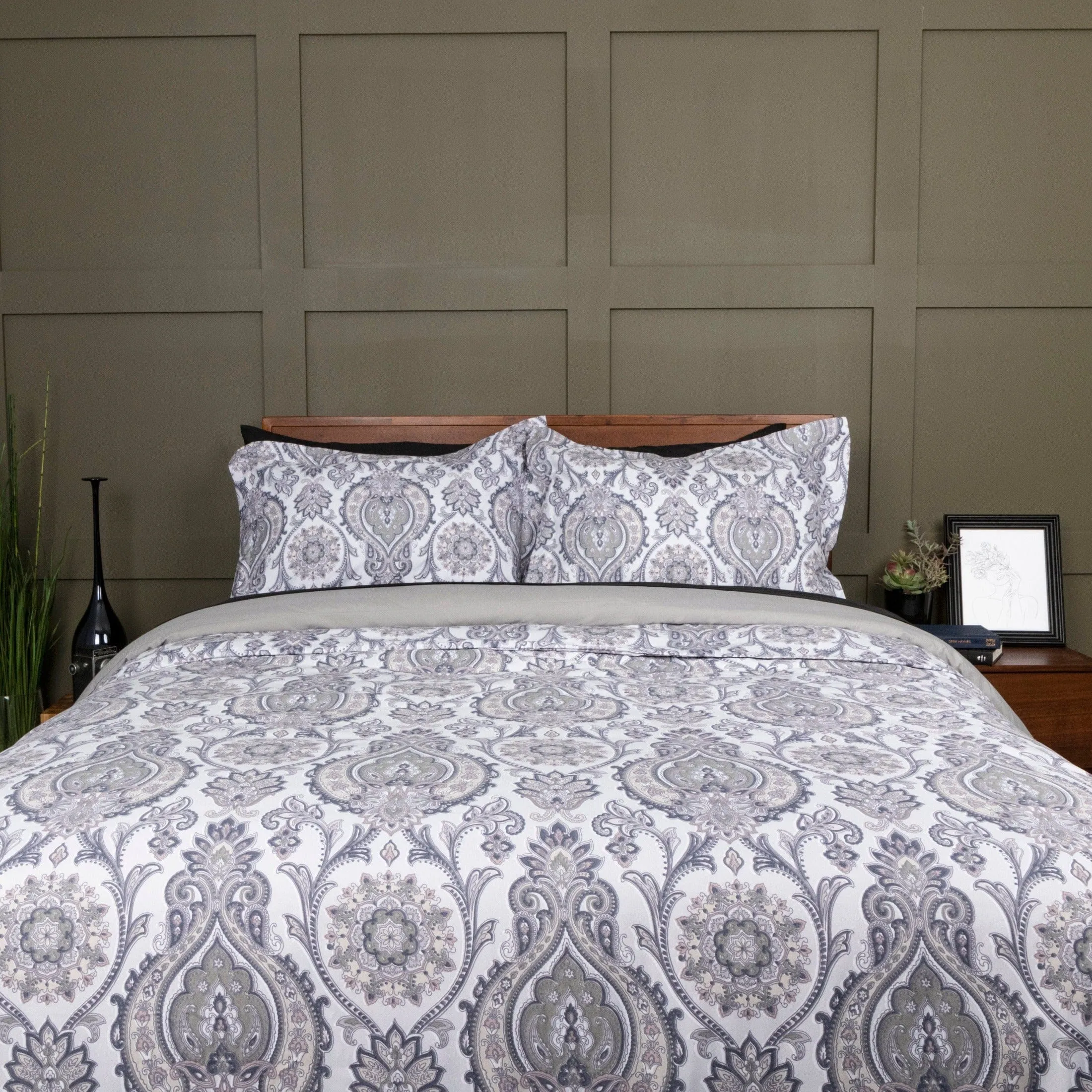 Boho Paisley Duvet Cover Set