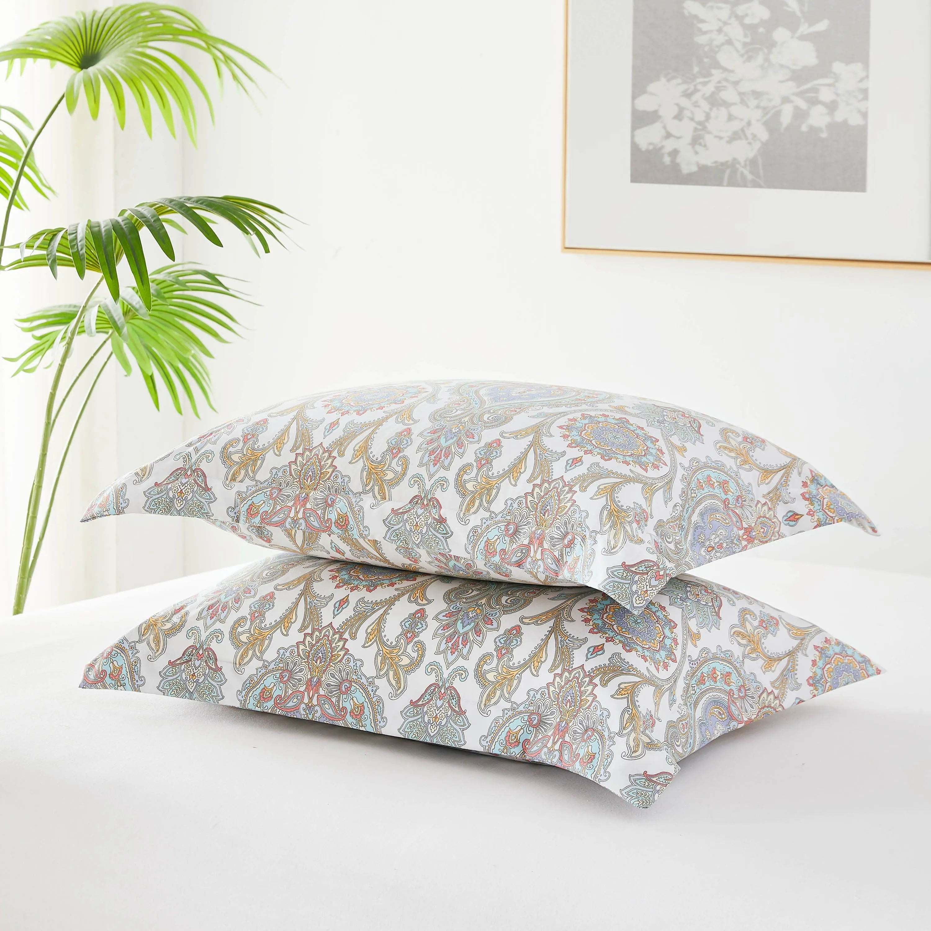 Boho Paisley Duvet Cover Set