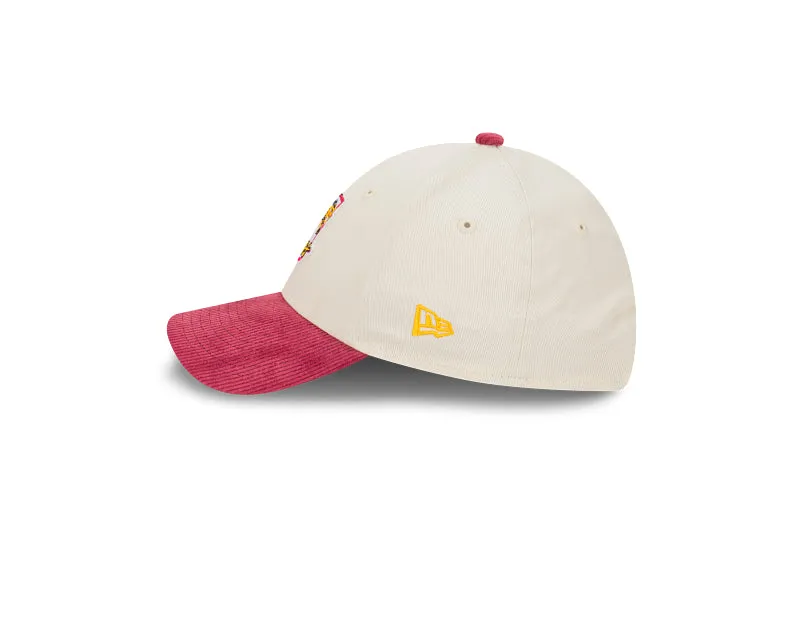 Brisbane Broncos Two-Tone Chrome White Youth 9FORTY Cloth Strap