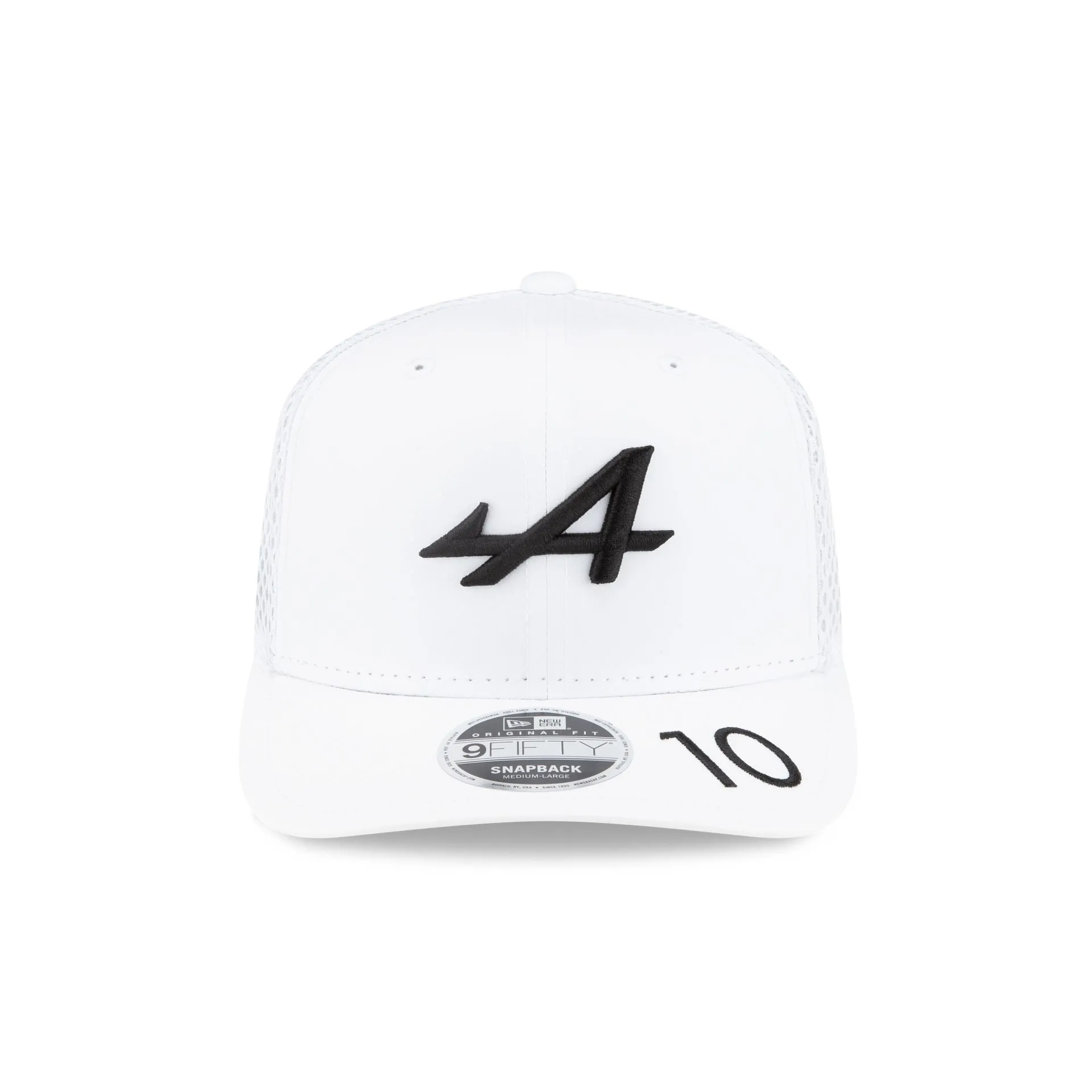 BWT Alpine F1 2024 Pierre Gasly White 9FIFTY Original Fit Snapback
