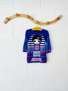 catimini Petite Fille Pompom Dress, 2 years