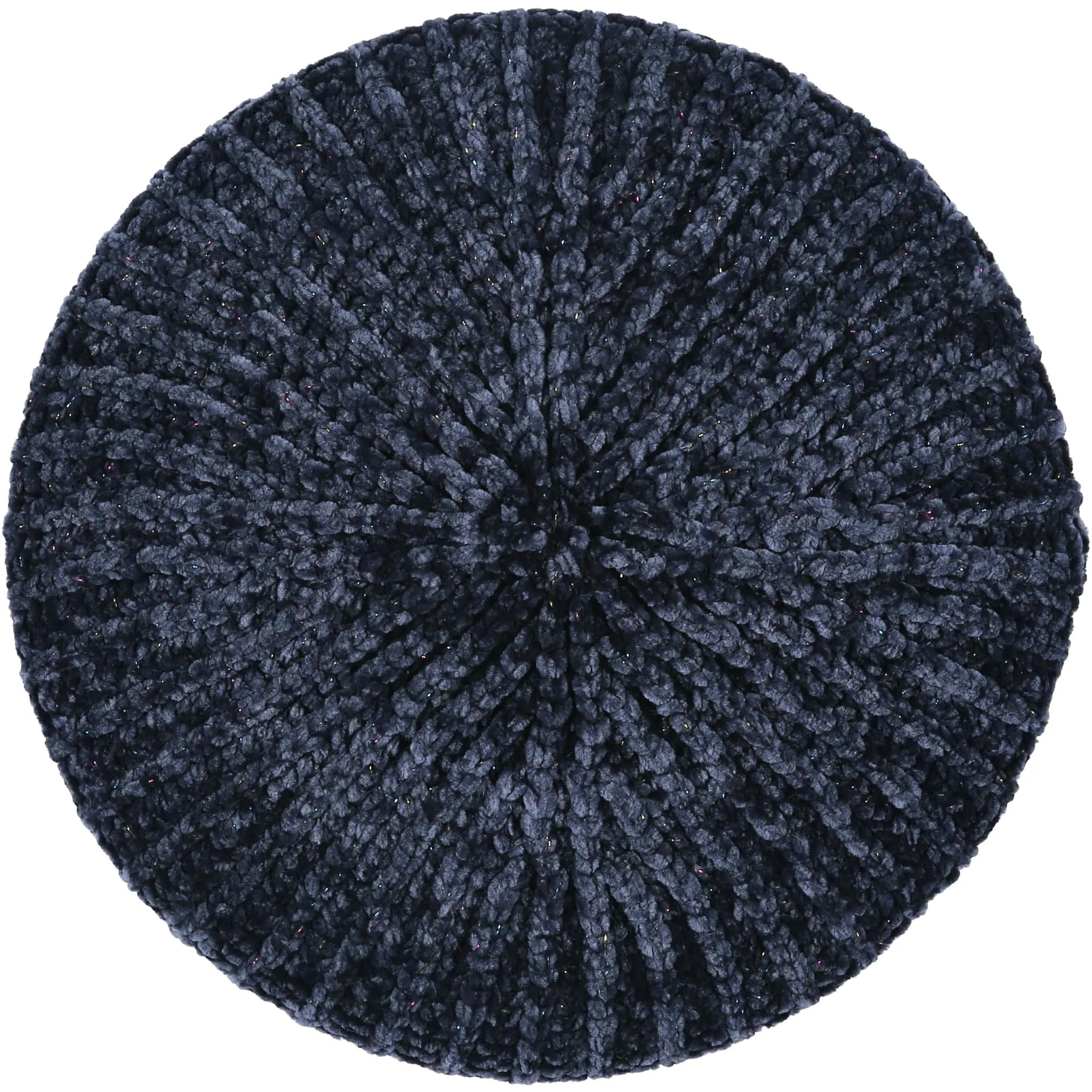 Chenille Ribbed Velvet Lurex Snood