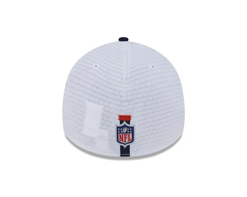 Chicago Bears Alt Logo 2024 Training White 39THIRTY Stretch Fit