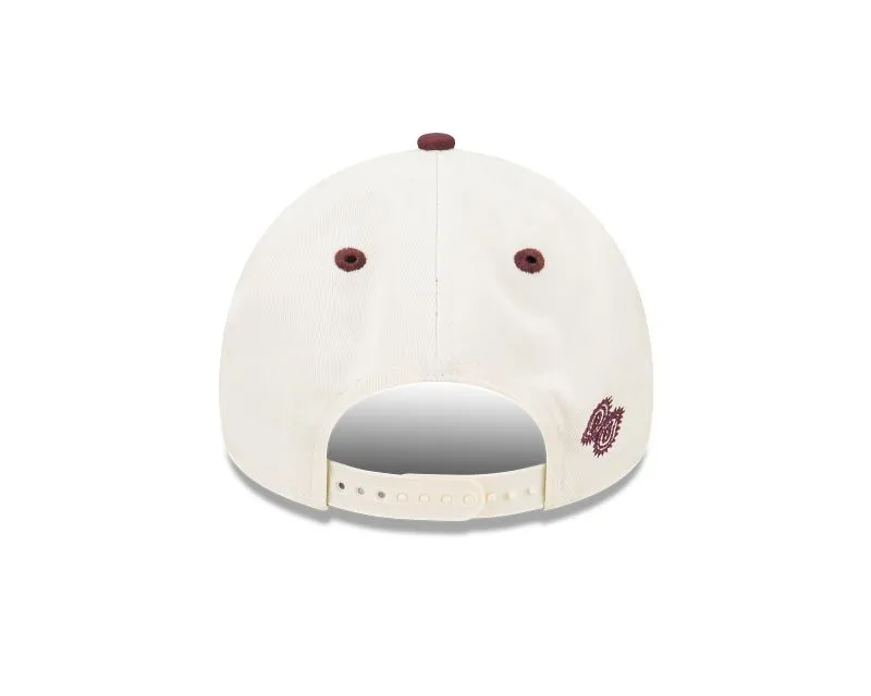 Chicago White Sox Two-Tone Chrome White and Wine Paisley 9FORTY A-Frame Snapback