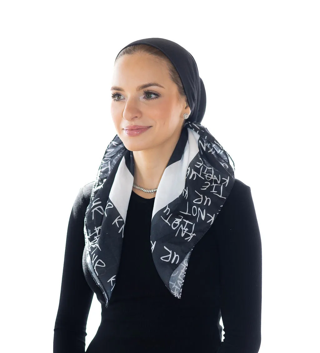 Classic TUK Monogram Head Scarf