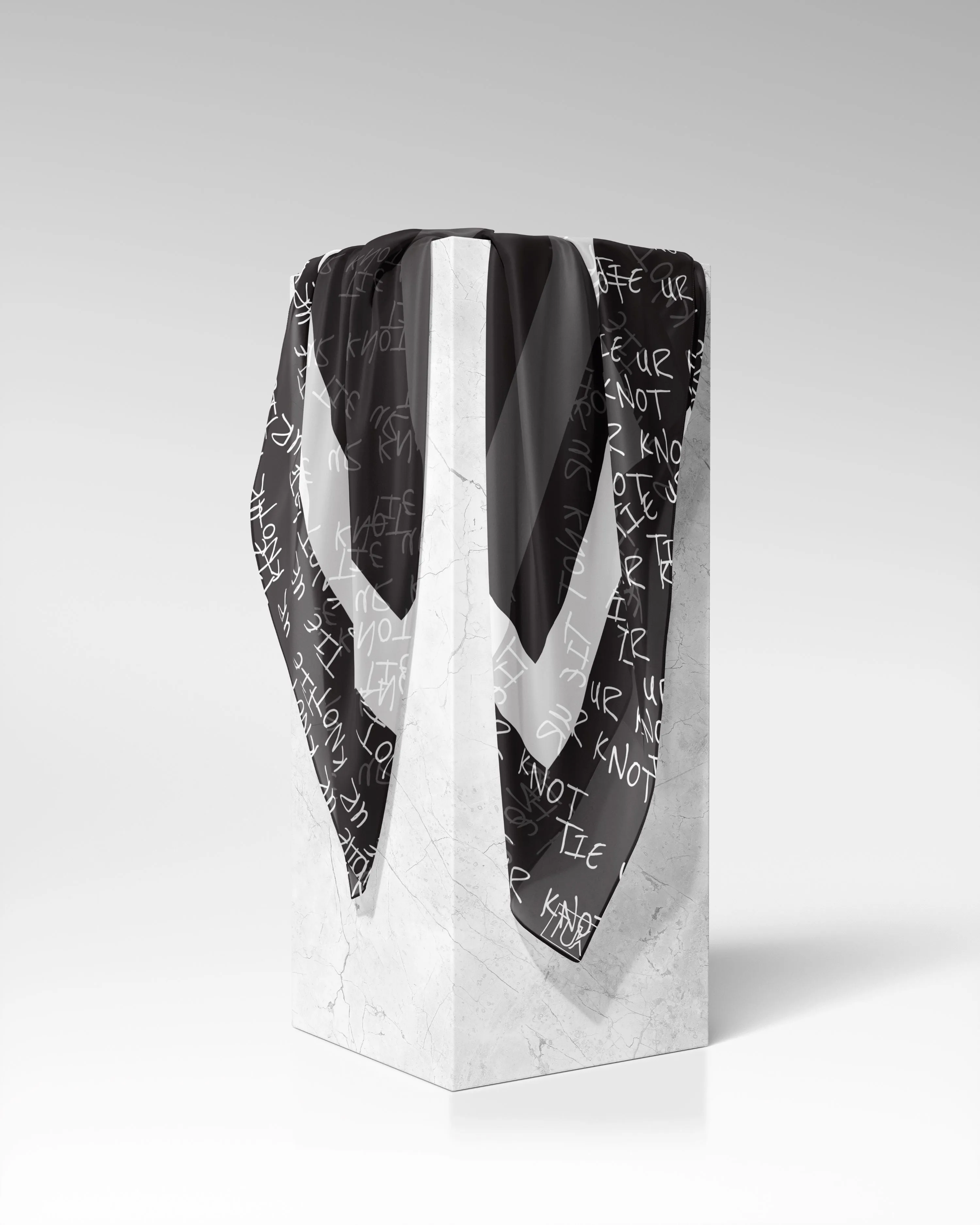 Classic TUK Monogram Head Scarf