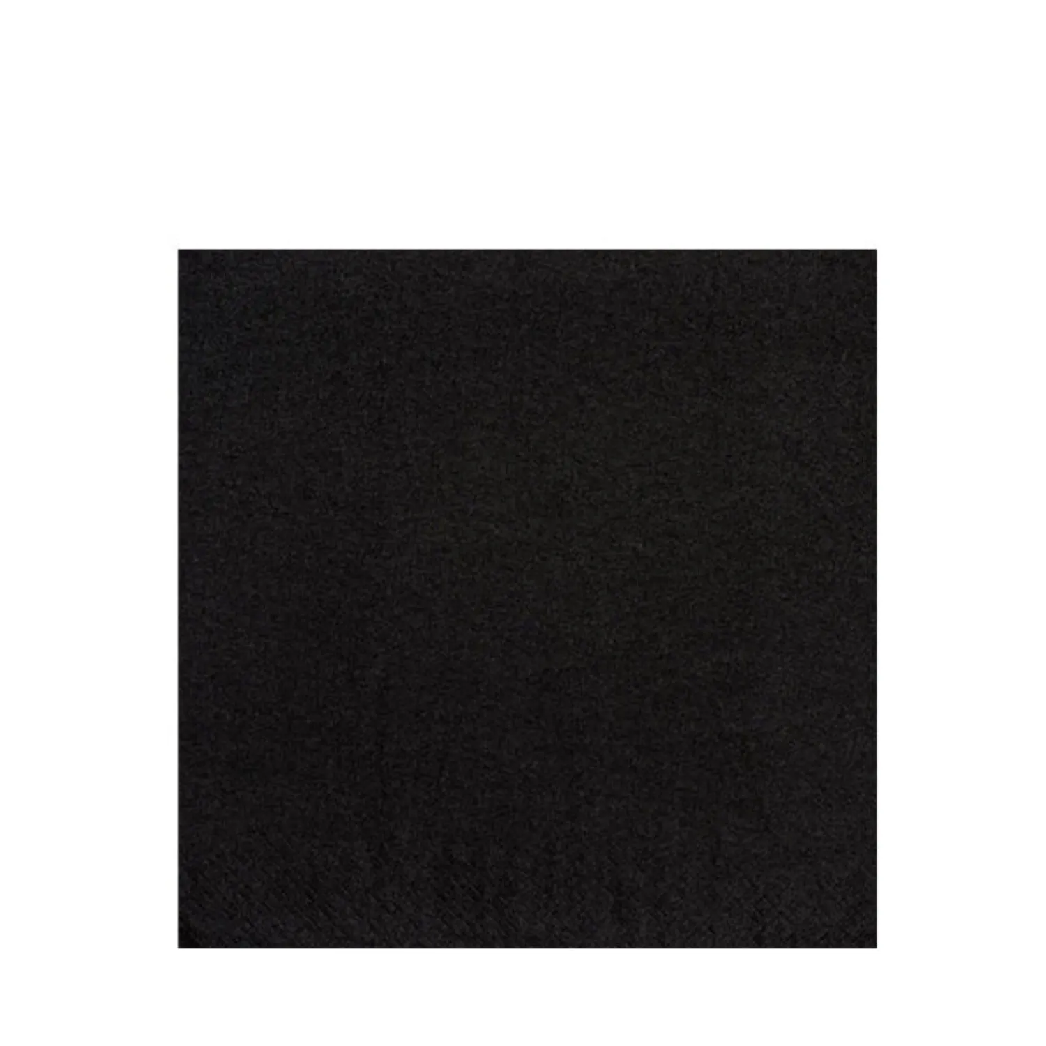 Cocktail Napkins Black (24cm x 24cm) 2ply 4000pk