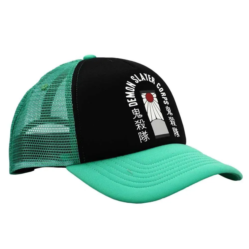 Demon Slayer - Hanafuda Earrings Trucker Hat - Bioworld