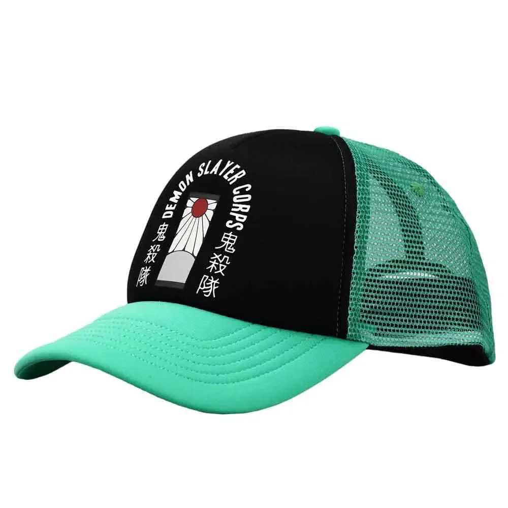 Demon Slayer - Hanafuda Earrings Trucker Hat - Bioworld