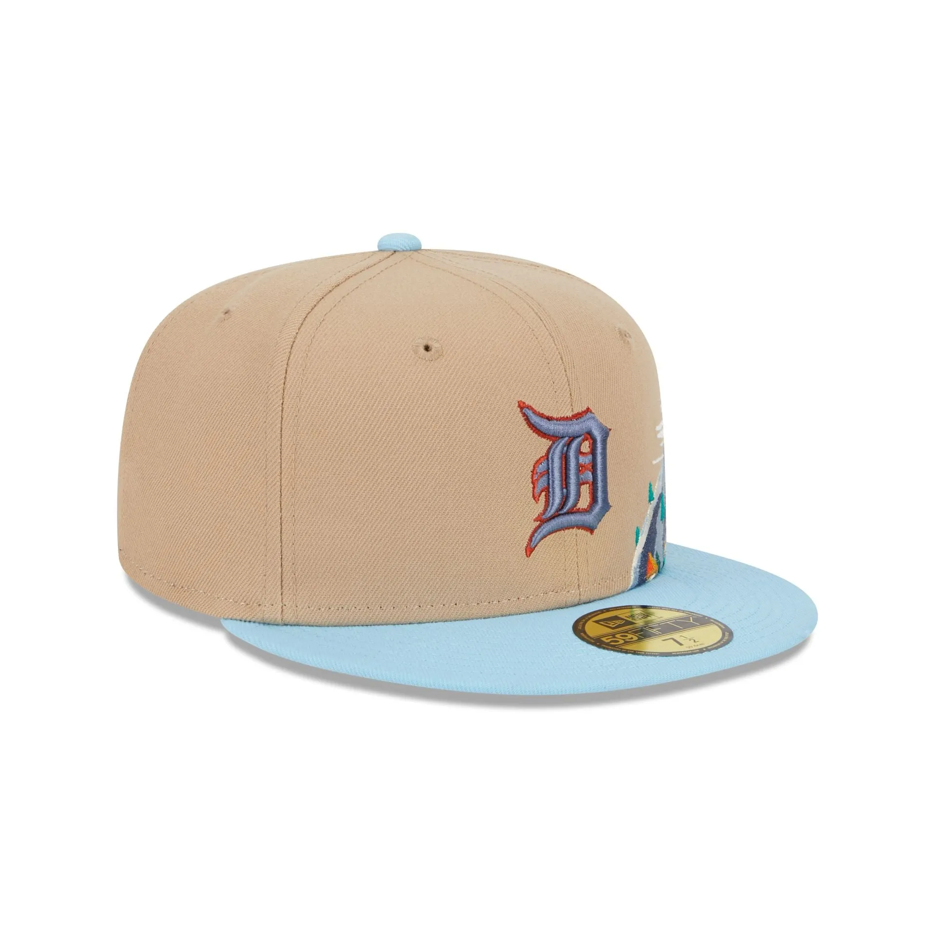 Detroit Tigers Snowcapped 59FIFTY Fitted