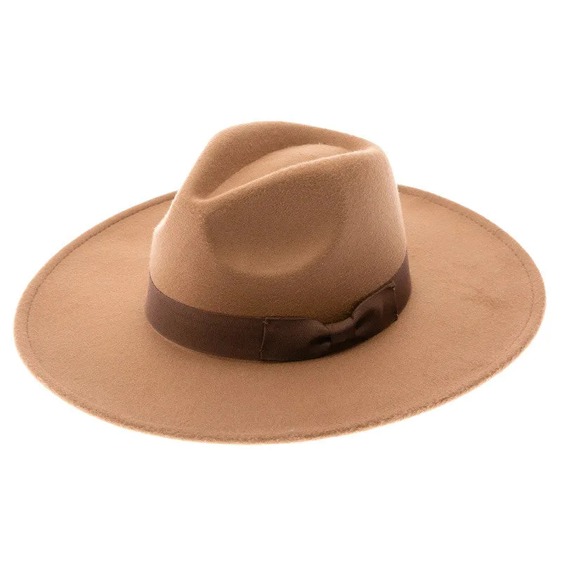 DNMC - Large Brim Vegan Felt Fedora