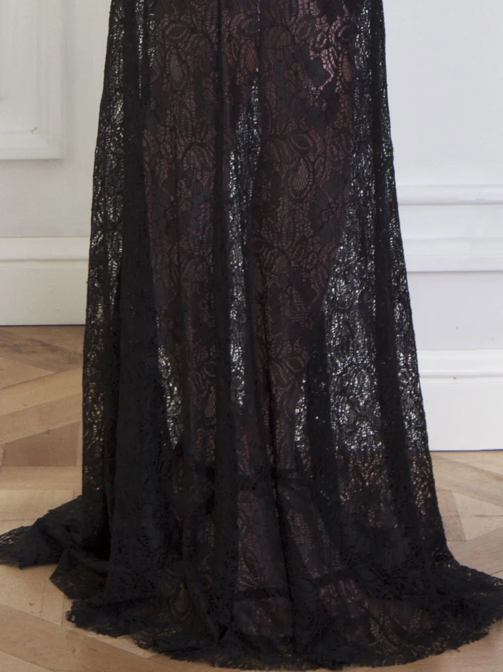 Embroidered Lace Dress