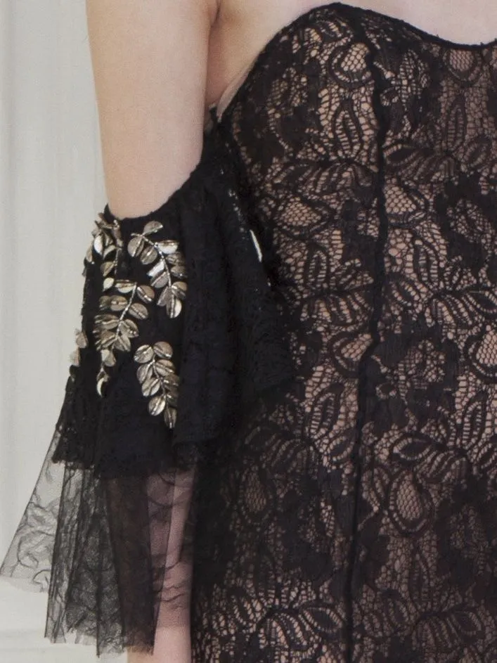 Embroidered Lace Dress