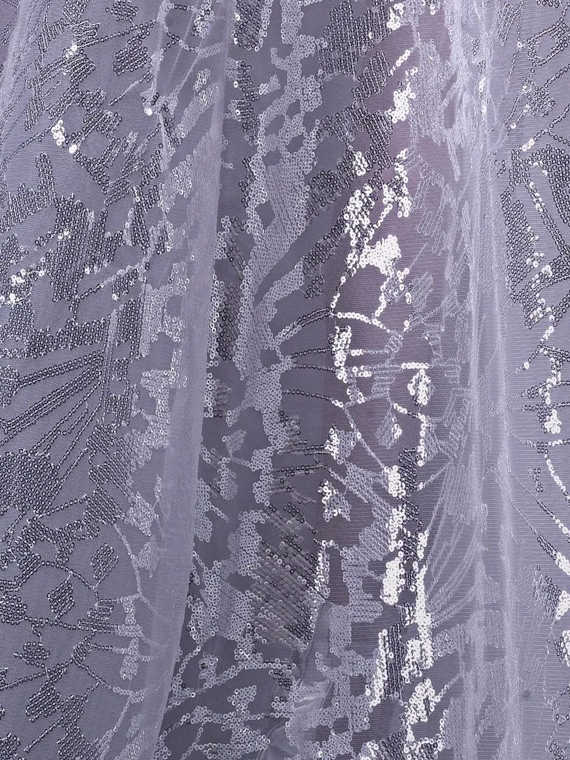 EMBROIDERED LACE DRESS
