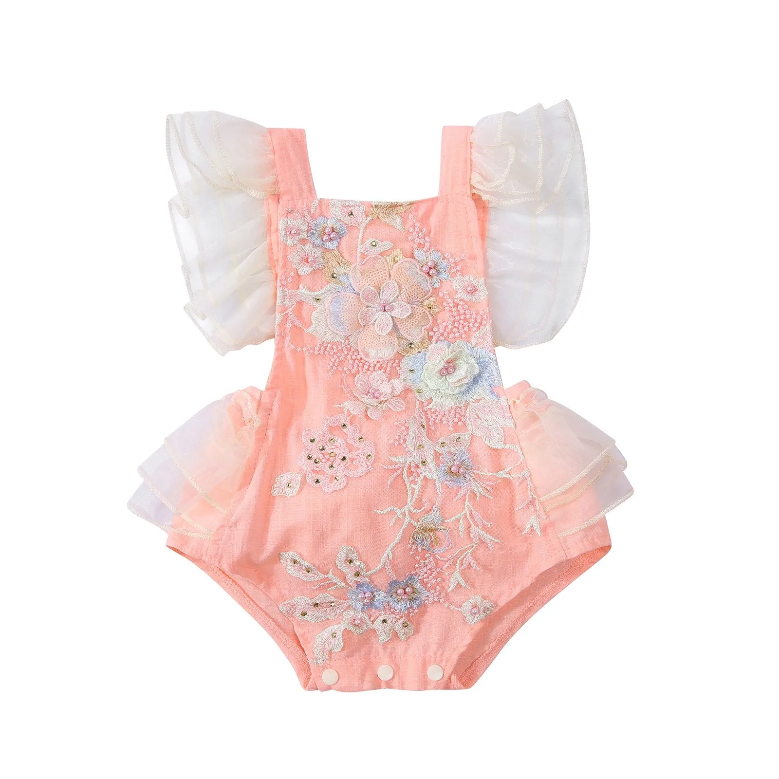 FAIRYTALE Embroidered Romper