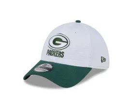 Green Bay Packers 2024 Training White 39THIRTY Stretch Fit