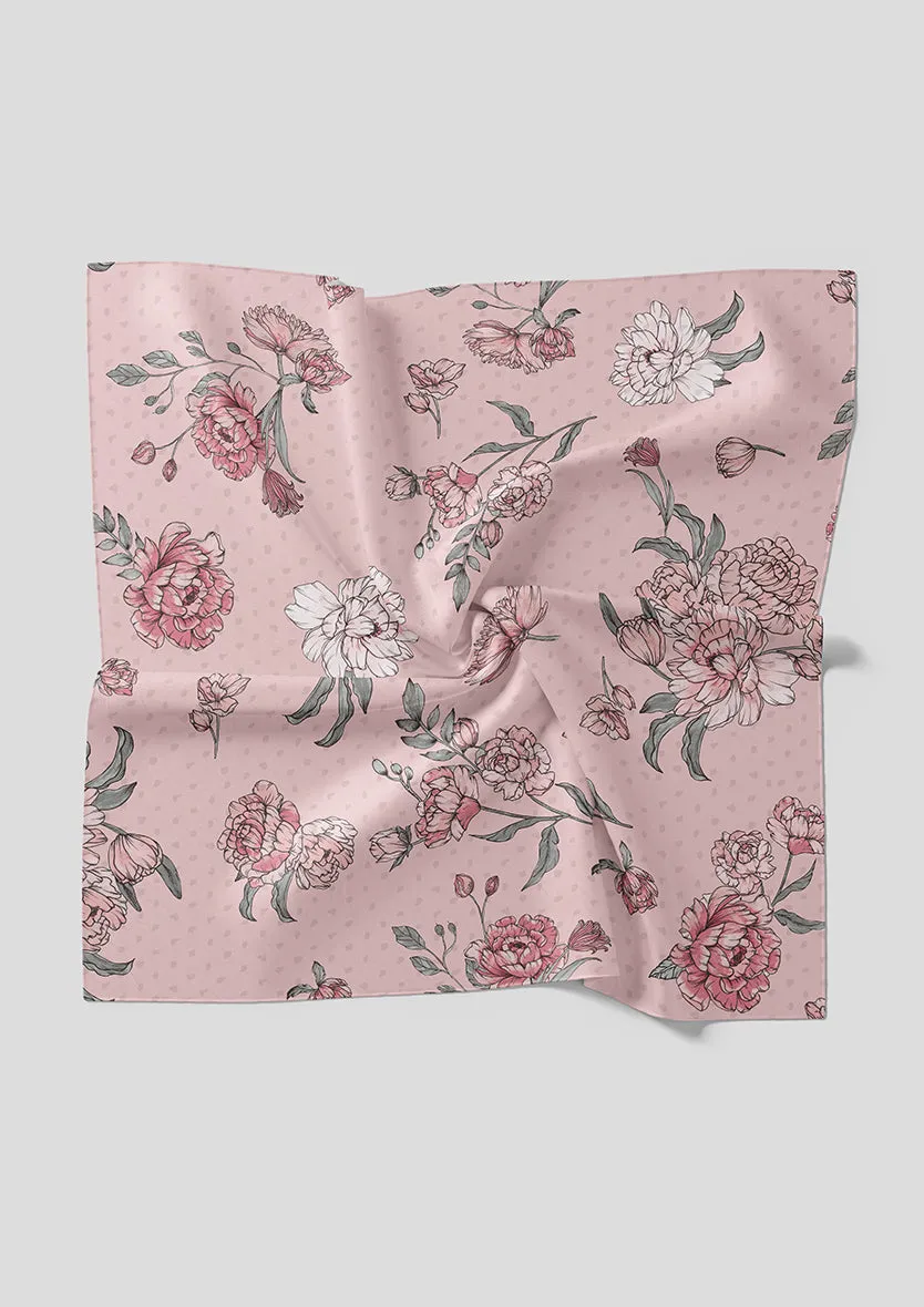 Grenadine-Classic Shawl-Printed Mosaic Butti Chiffon