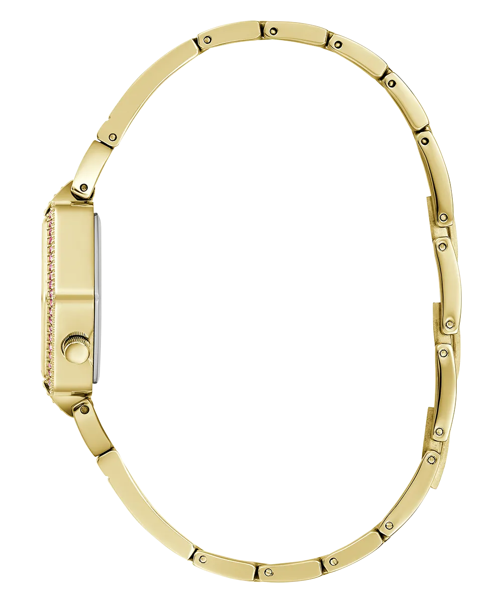 GUESS Ladies Gold Tone Analog Watch