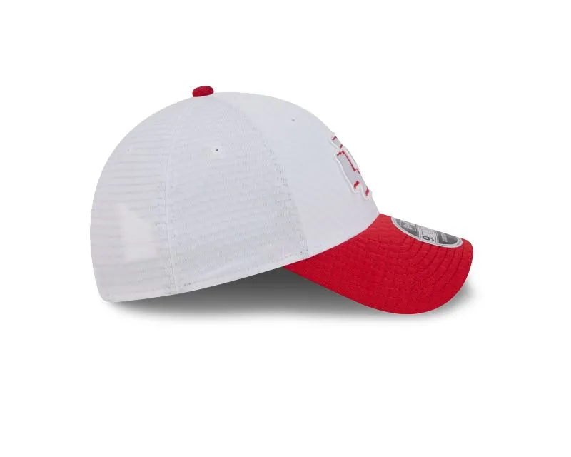 Kansas City Chiefs 2024 Training White 9FORTY Stretch Snap
