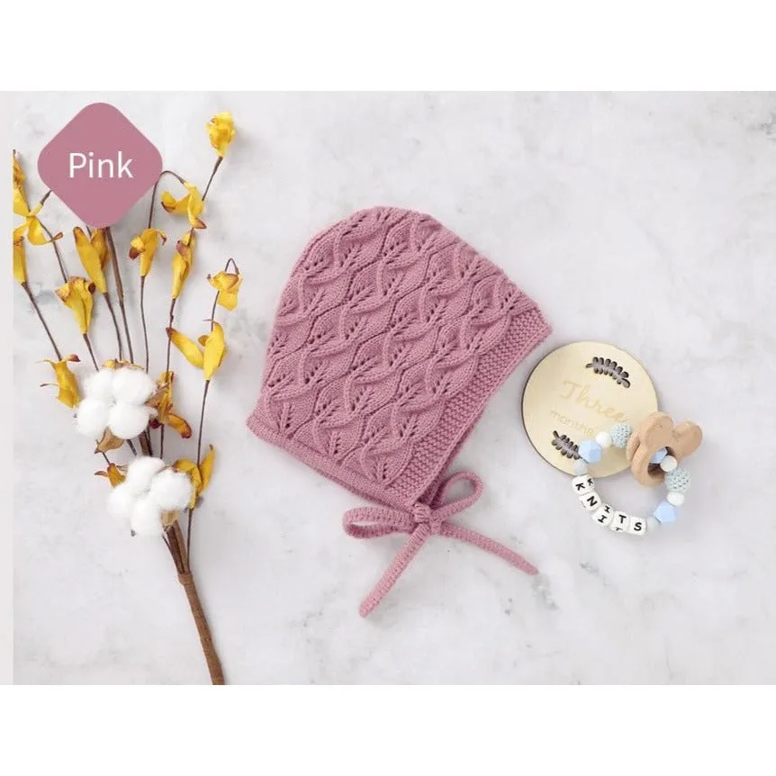 Newborn Knitted Bonnet