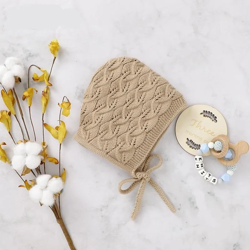 Newborn Knitted Bonnet
