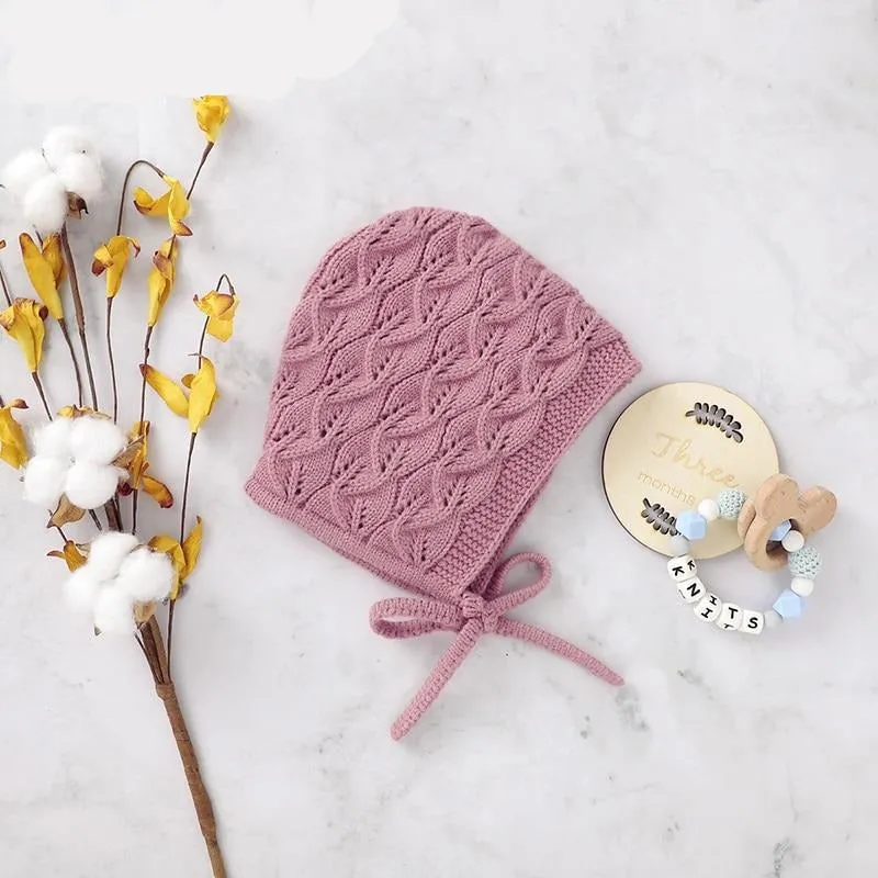 Newborn Knitted Bonnet