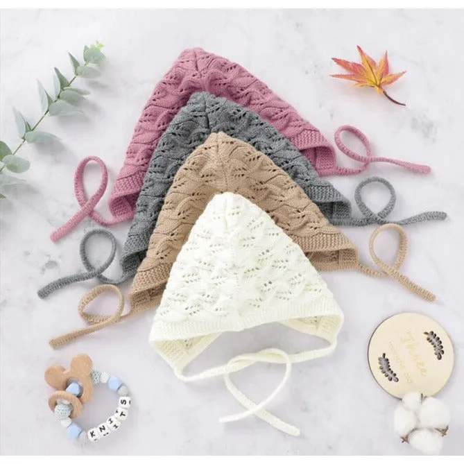 Newborn Knitted Bonnet