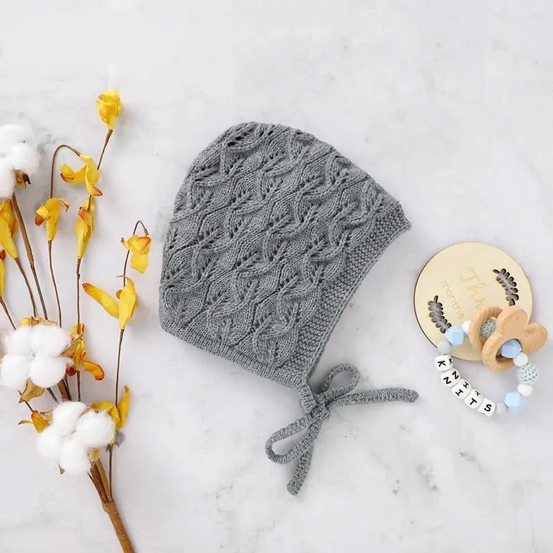 Newborn Knitted Bonnet