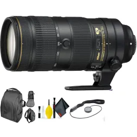 Nikon AF-S NIKKOR 70-200mm f/2.8E FL ED VR Lens   Deluxe Lens Cleaning Kit Value Bundle