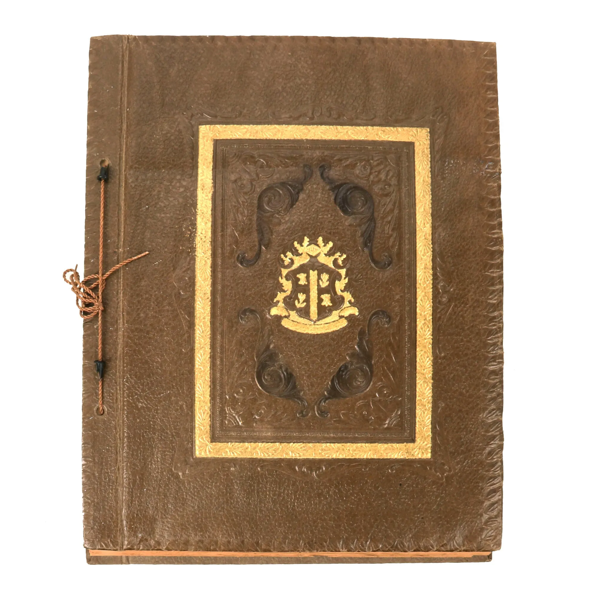 Original U.S. WWII Extensive Pigeon Breeding Group Scrapbook with Patch & Currency Collection - Over 200 Photographs