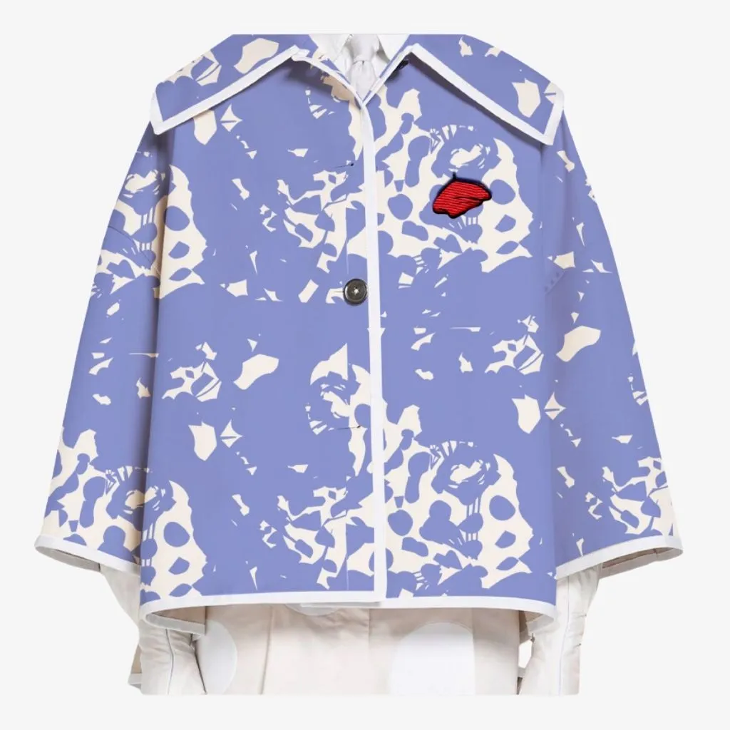 OUI OUI MON AMIE WOMEN'S RAINCOAT