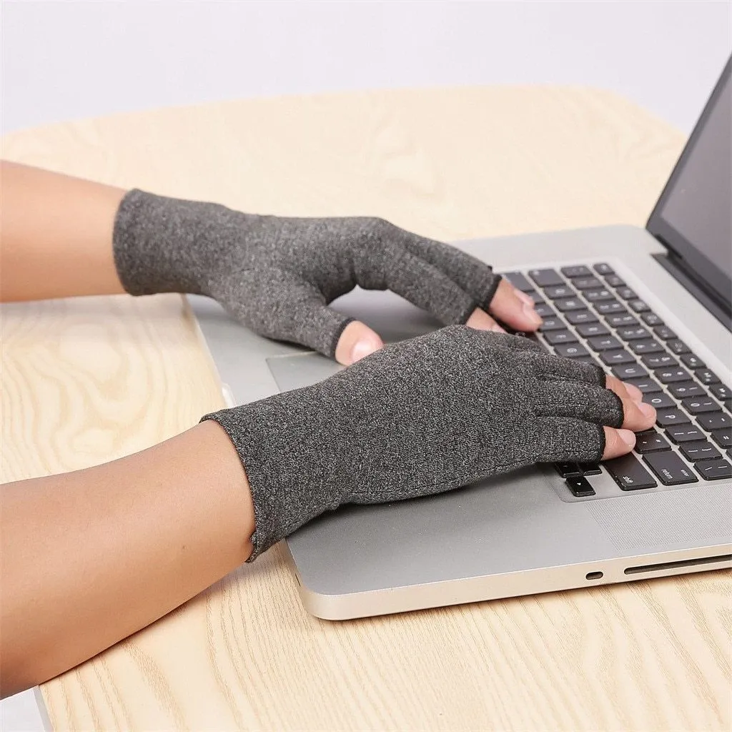 Pair Premium Compression Arthritic Joint Pain Relief Gloves