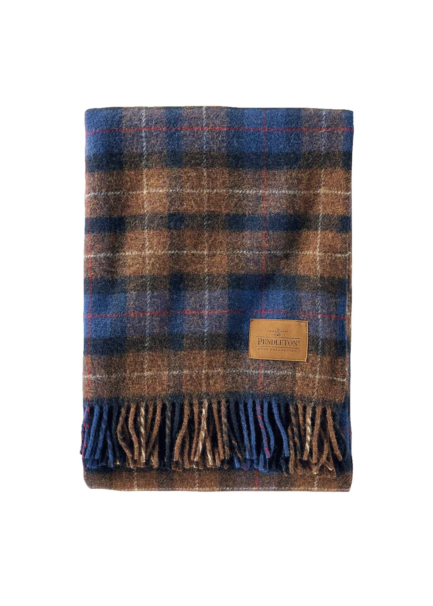 Pendleton Shelter Bay Plaid Carry Along Motor Robe Blanket