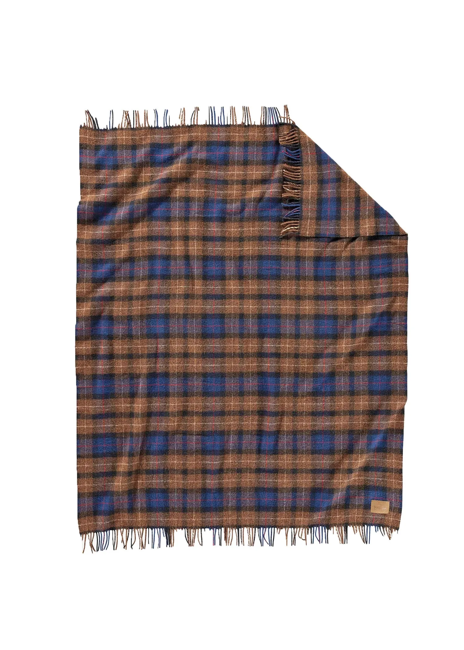Pendleton Shelter Bay Plaid Carry Along Motor Robe Blanket