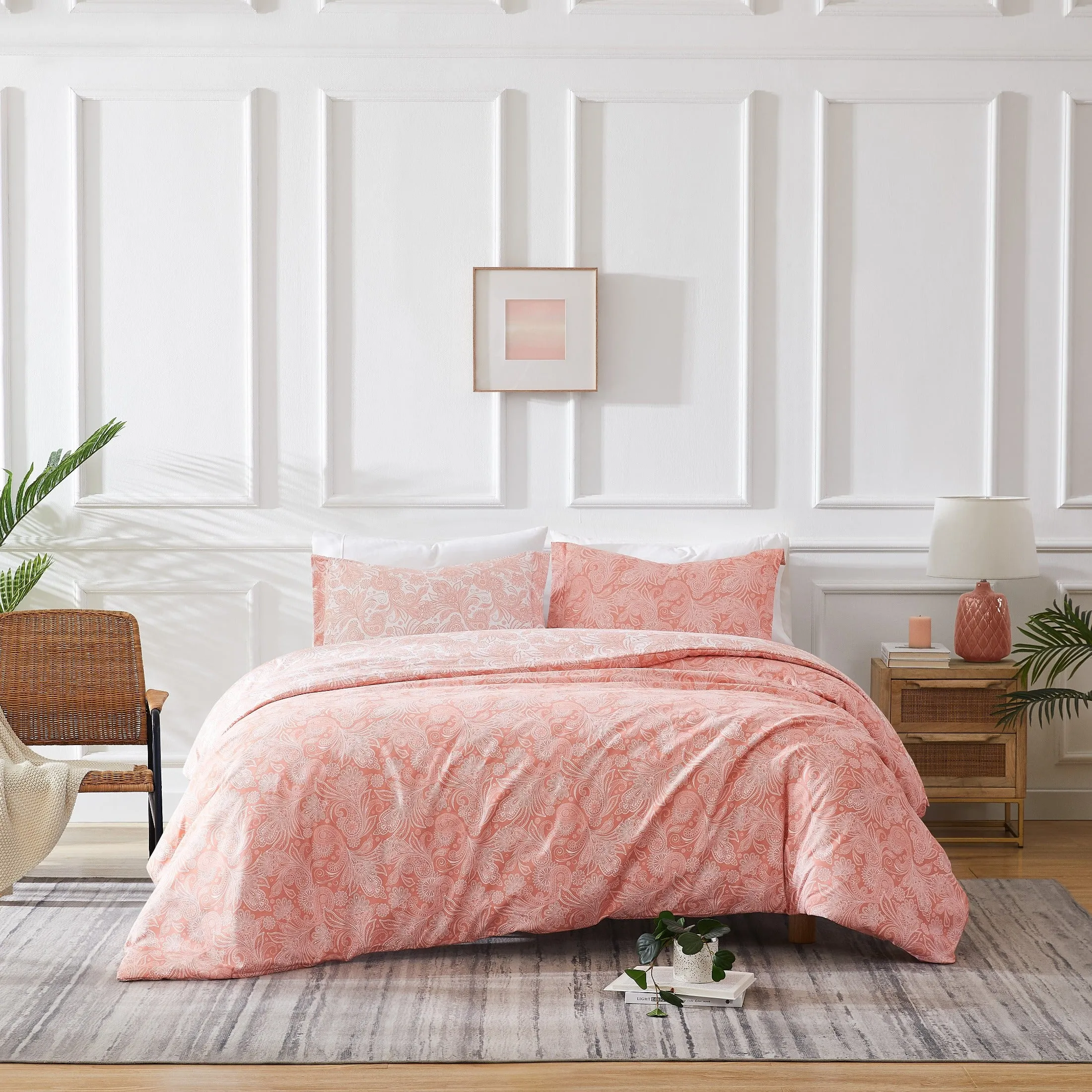 Perfect Paisley Reversible Duvet Cover Set
