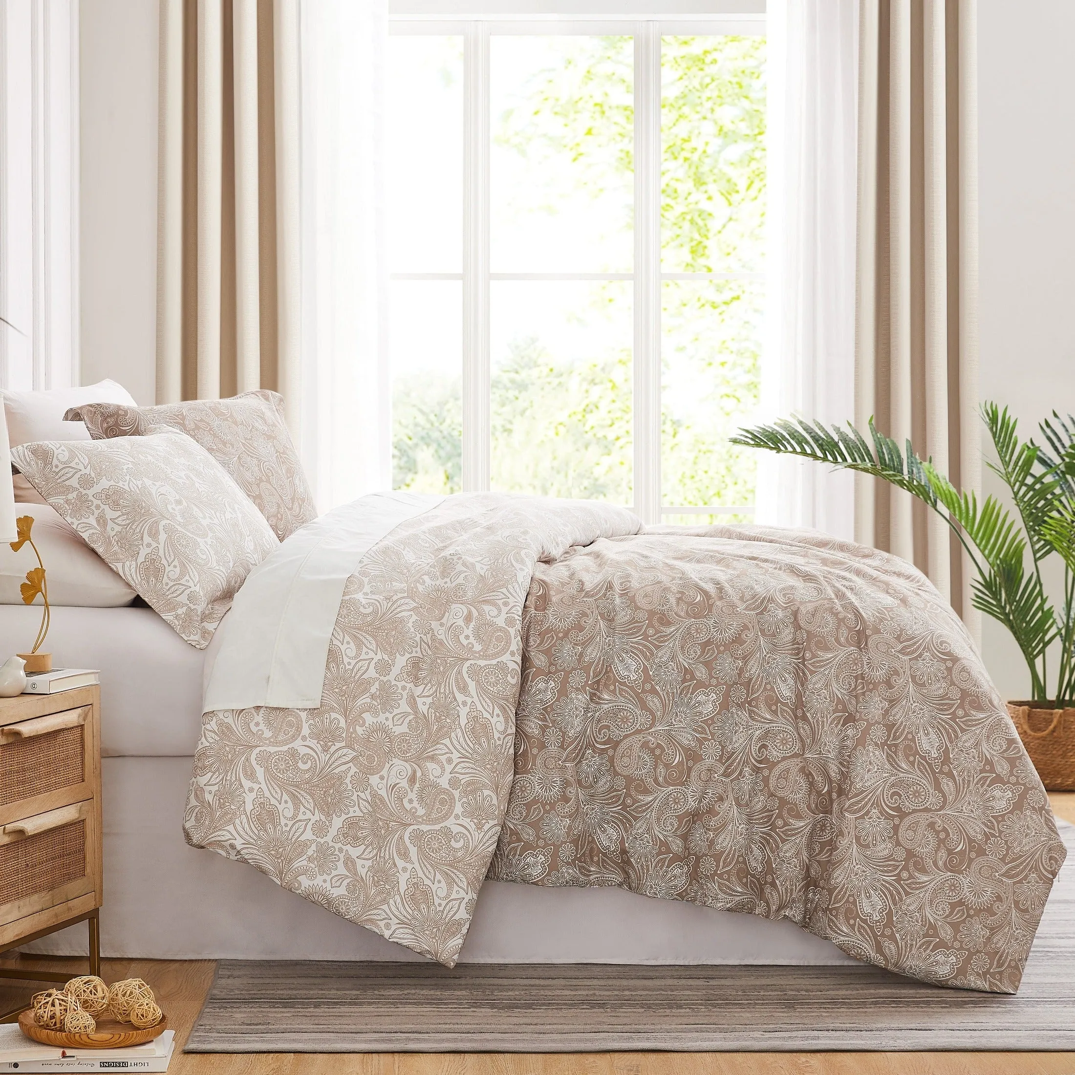 Perfect Paisley Reversible Duvet Cover Set