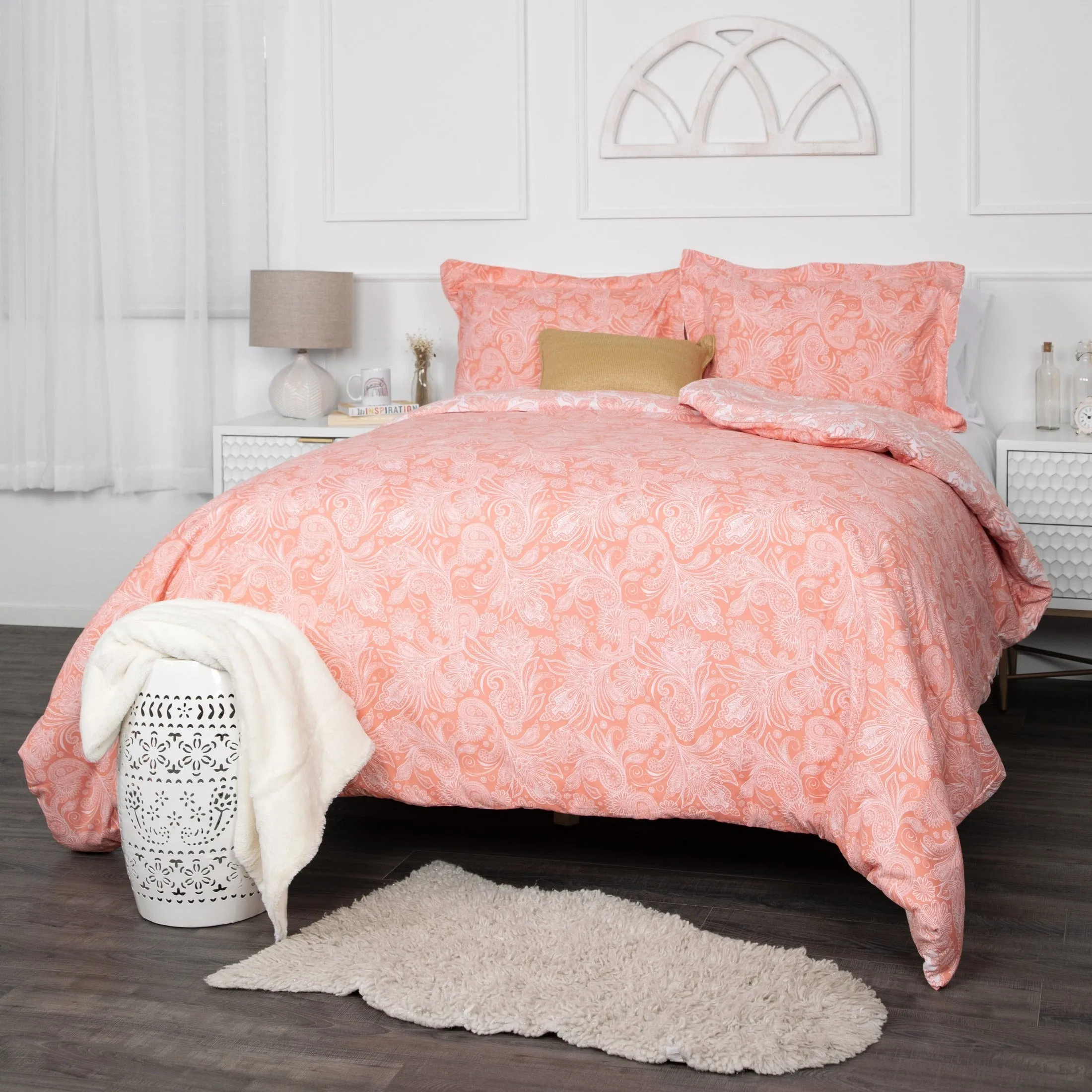 Perfect Paisley Reversible Duvet Cover Set