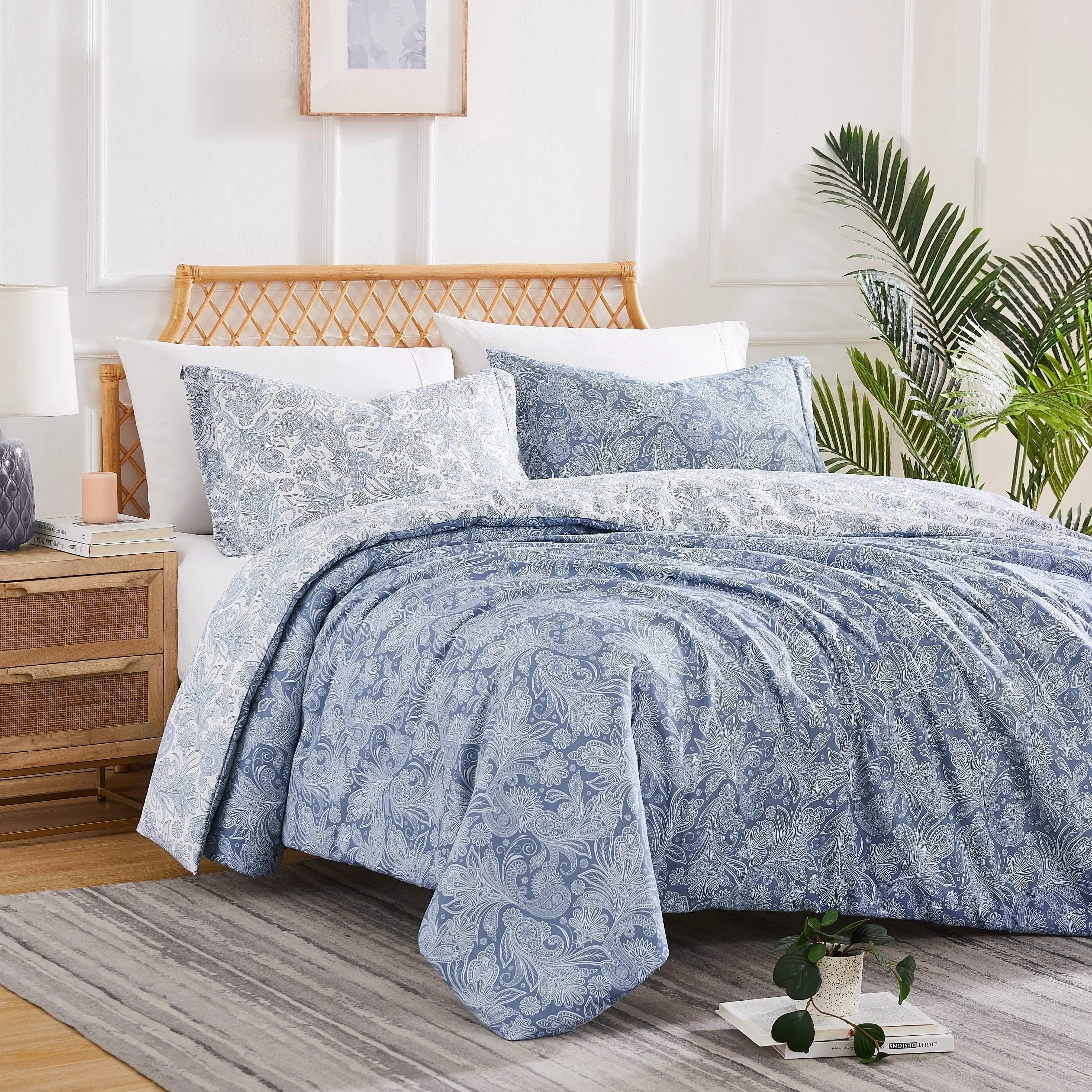 Perfect Paisley Reversible Duvet Cover Set