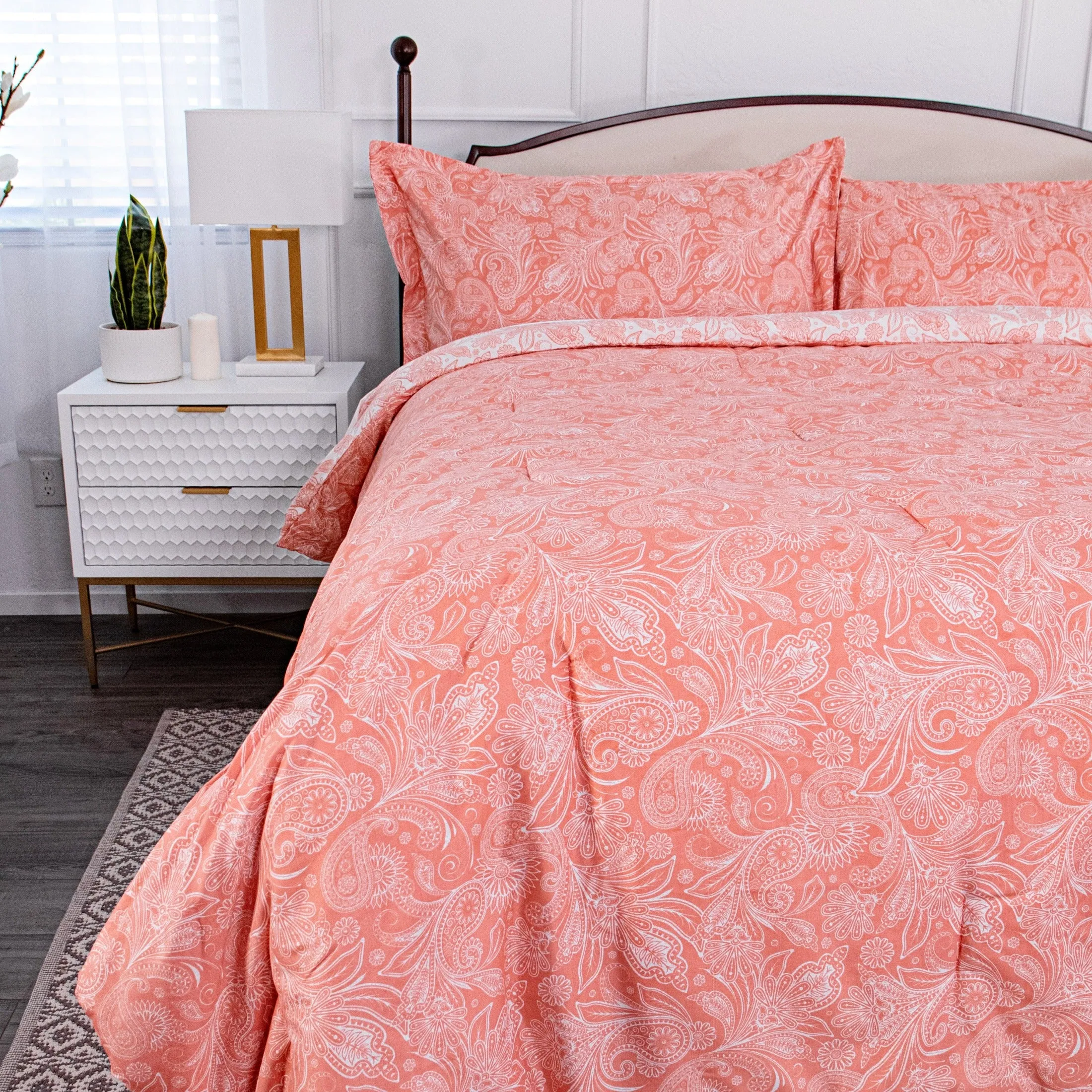 Perfect Paisley Reversible Duvet Cover Set