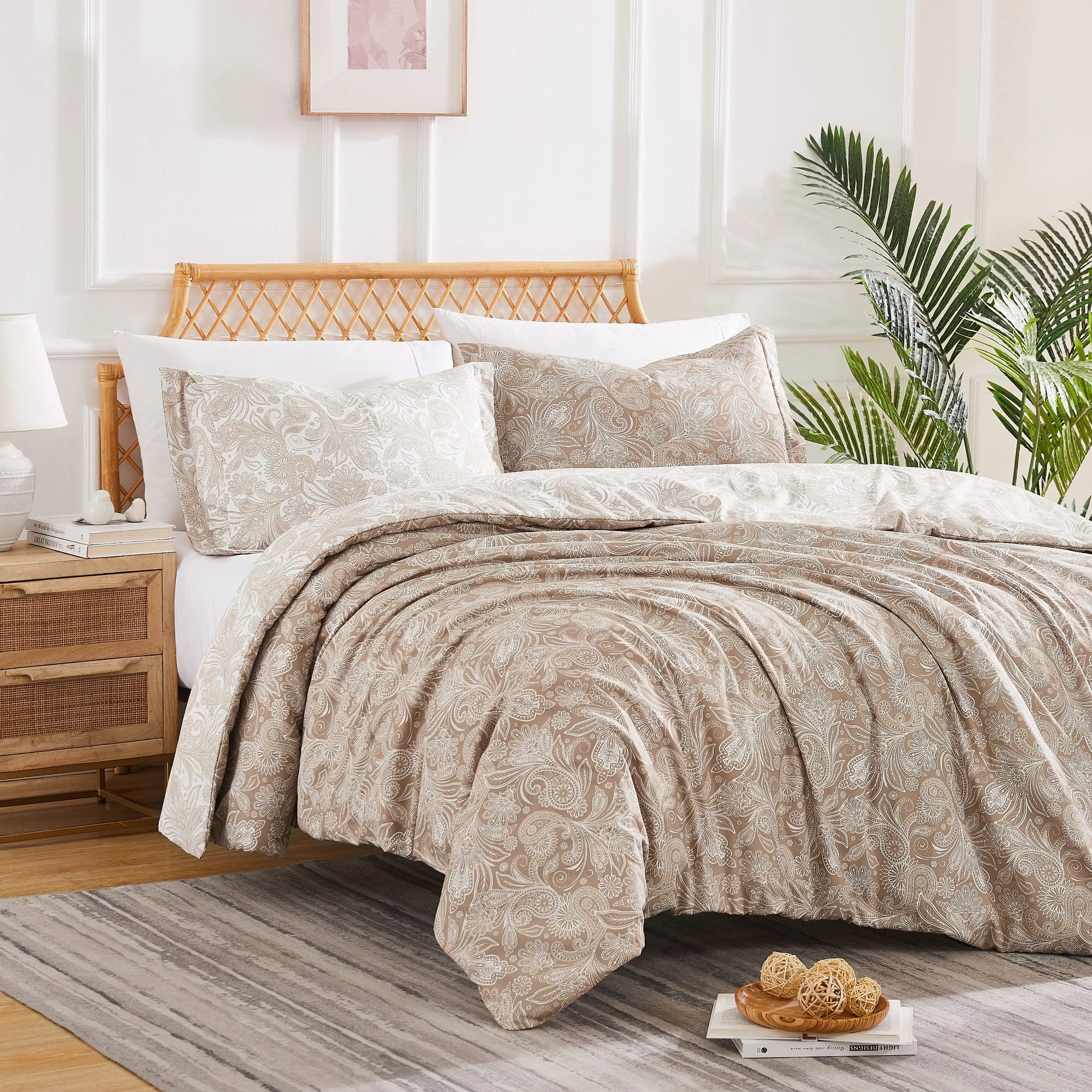 Perfect Paisley Reversible Duvet Cover Set