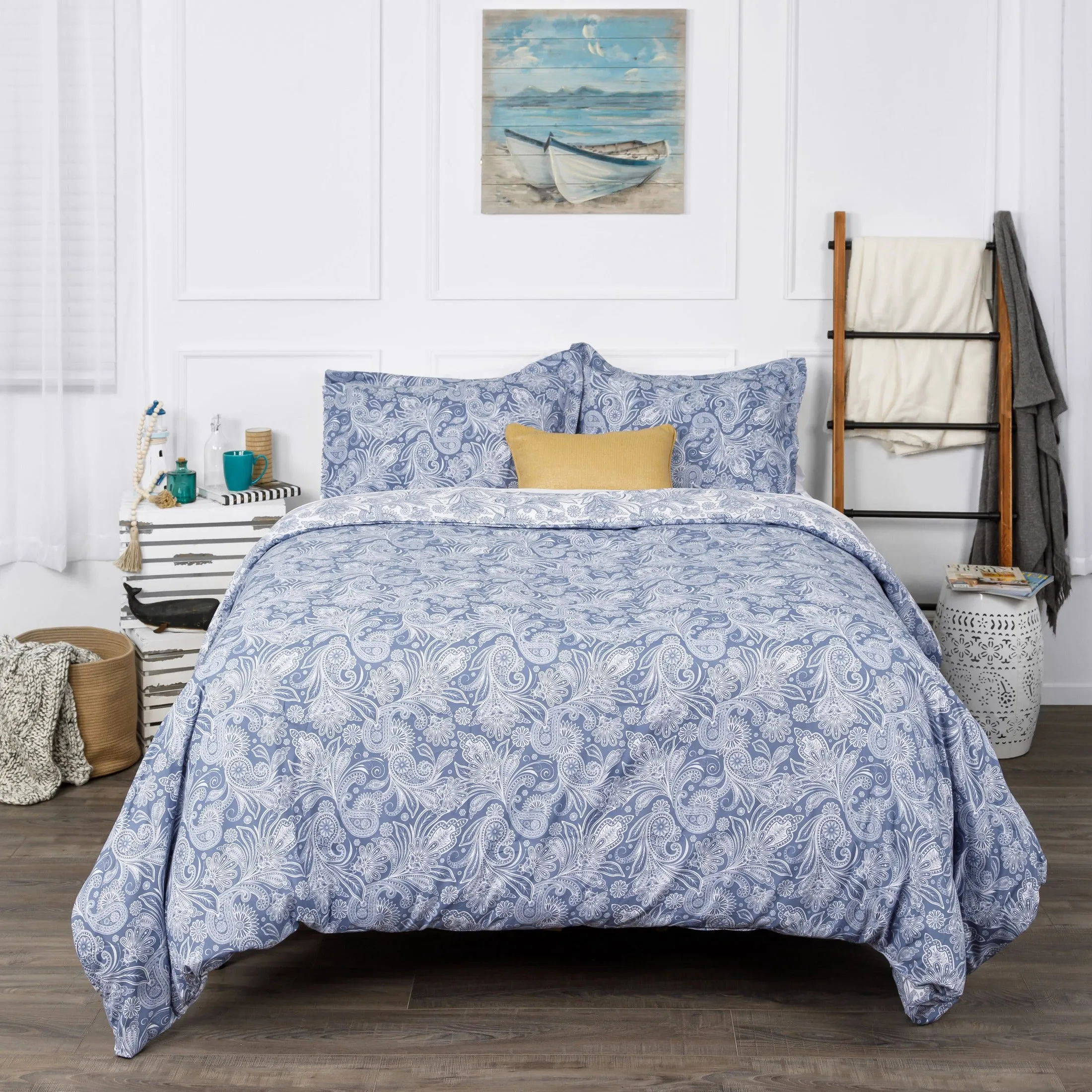 Perfect Paisley Reversible Duvet Cover Set