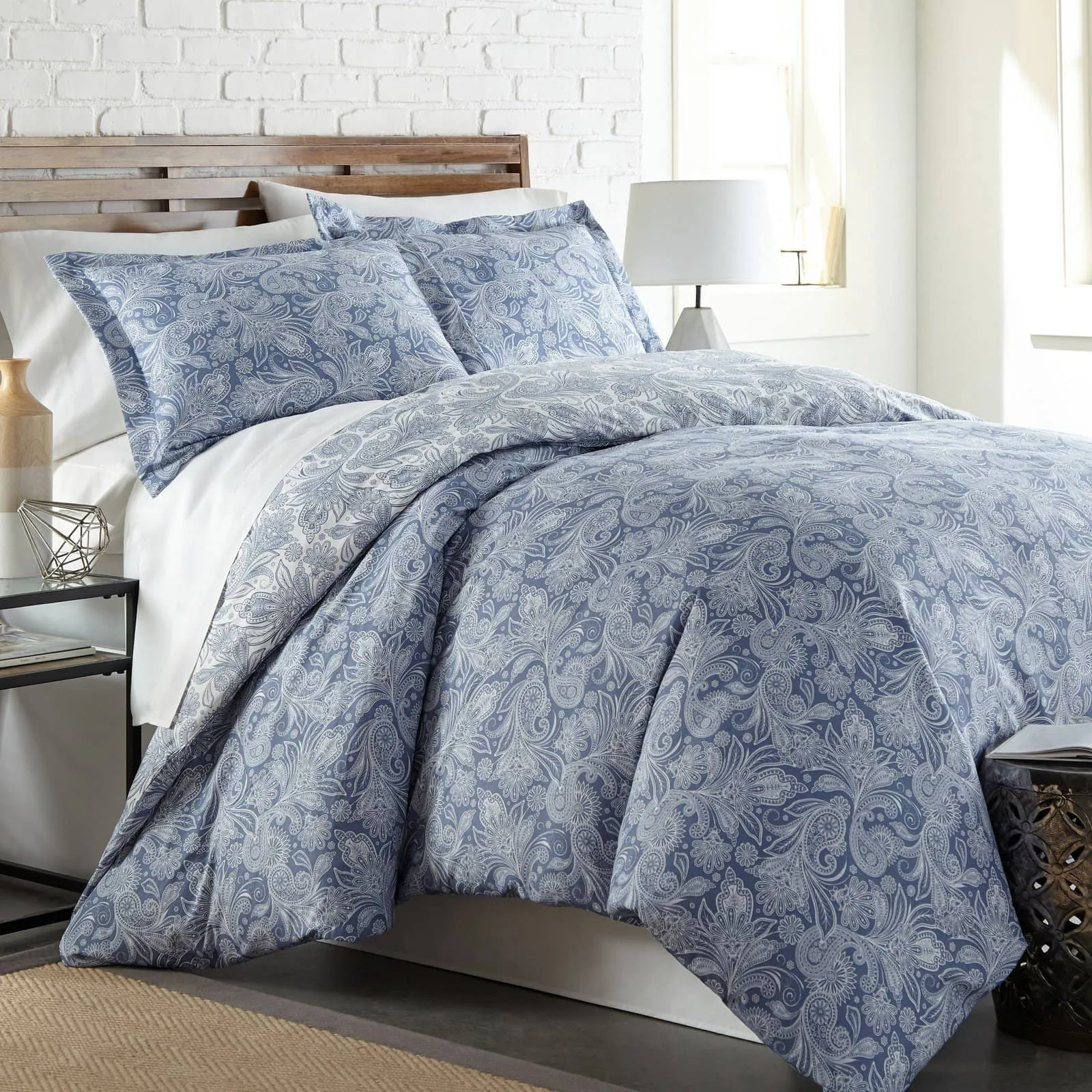 Perfect Paisley Reversible Duvet Cover Set