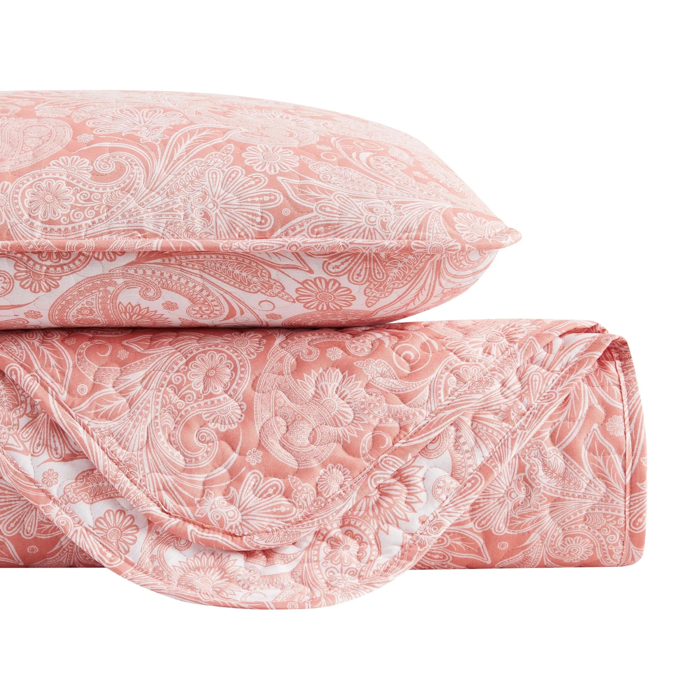 Perfect Paisley Reversible Quilt Set