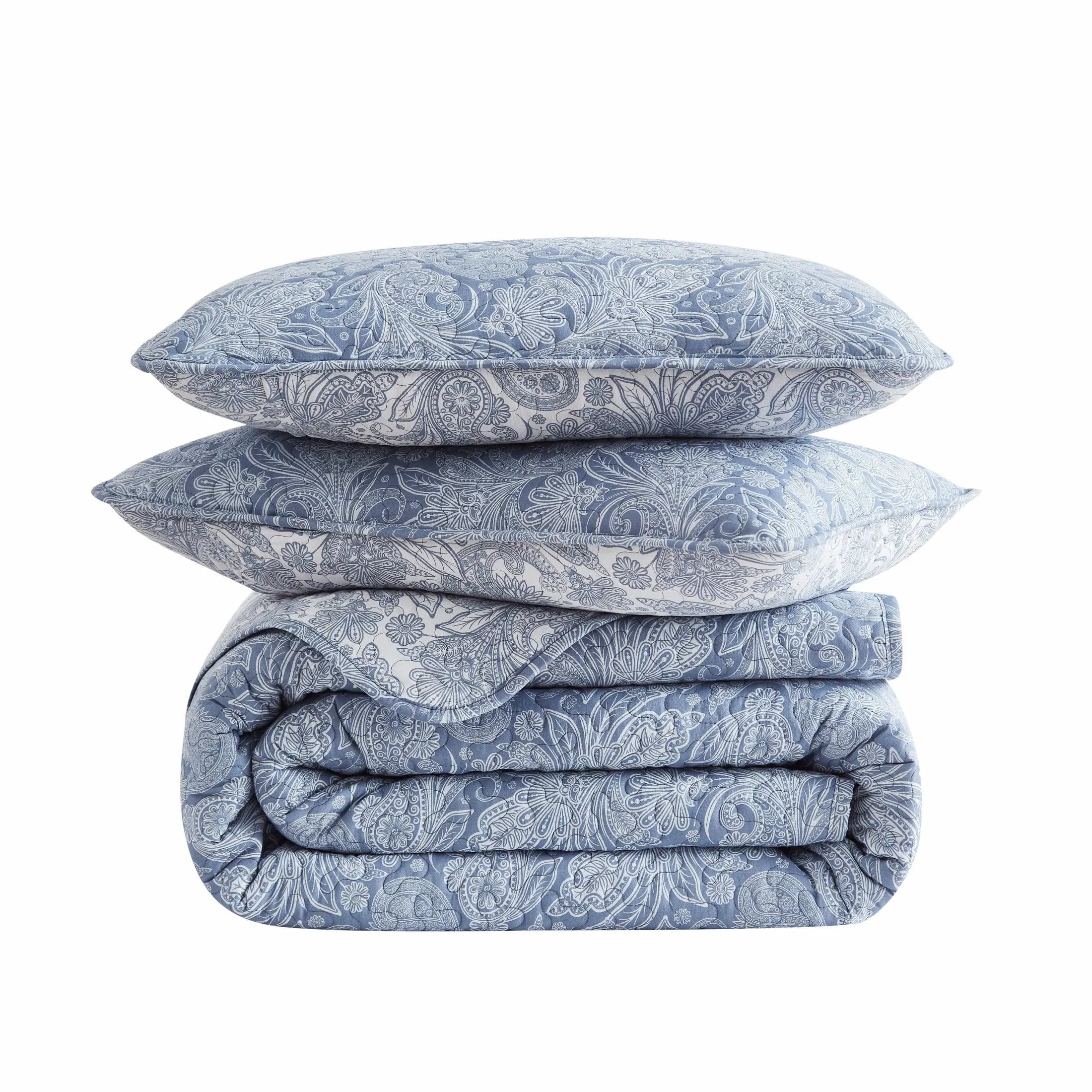 Perfect Paisley Reversible Quilt Set